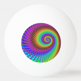 Pelota De Ping Pong Resumen de fractal espiral I