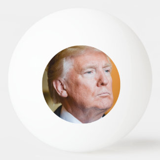 Pelota De Ping Pong Retrato de Donald Trump