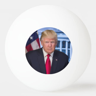 Pelota De Ping Pong Retrato presidencial oficial de Donald Trump