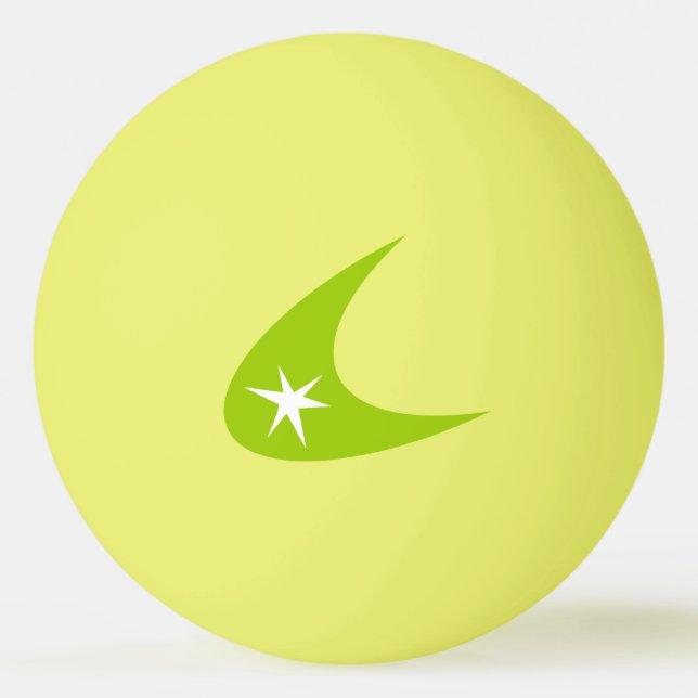 Pelota De Ping Pong Retro Boomerang (Anverso)