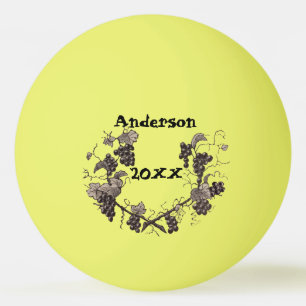 Pelota De Ping Pong Reunión familiar evento de vinos de uva de cosecha