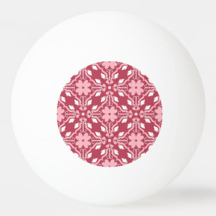 Pelota De Ping Pong Rojo, color beige floral, fondo de pantalla transp