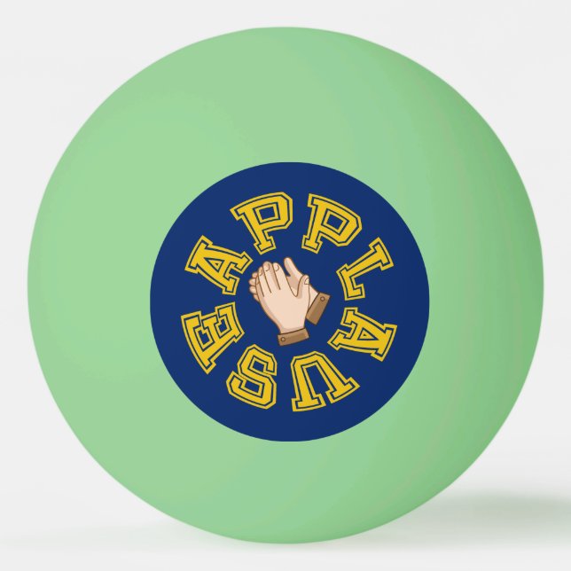 Pelota De Ping Pong Ronda de aplausos (Anverso)