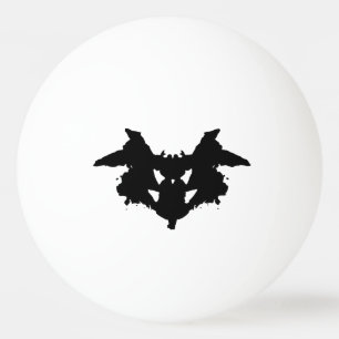 Pelota De Ping Pong Rorschach Inkblot