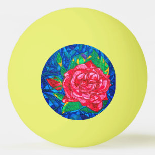 Pelota De Ping Pong Rosa