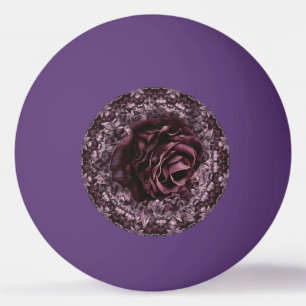 Pelota De Ping Pong Rosa Mandala
