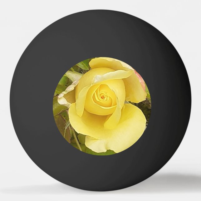 Pelota De Ping Pong Rosebud amarillo (Anverso)