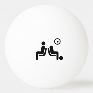 Pelota De Ping Pong Rótulo de espera larga