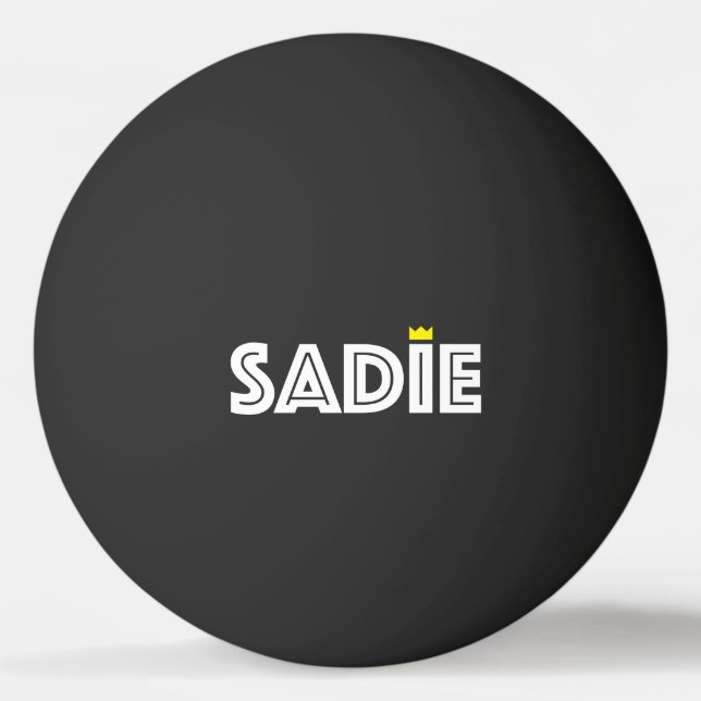 Pelota De Ping Pong Sadie (Anverso)