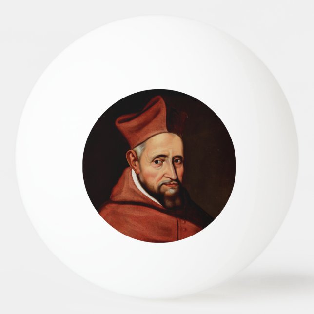 Pelota De Ping Pong Saint Robert Bellarmin (Anverso)