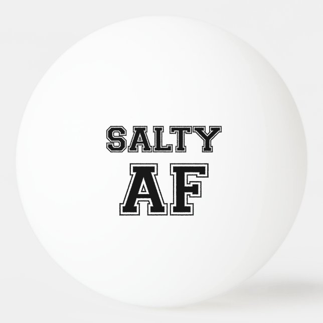 PELOTA DE PING PONG SALTY AF (Anverso)