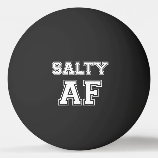 PELOTA DE PING PONG SALTY AF PING PONG BALL (Anverso)