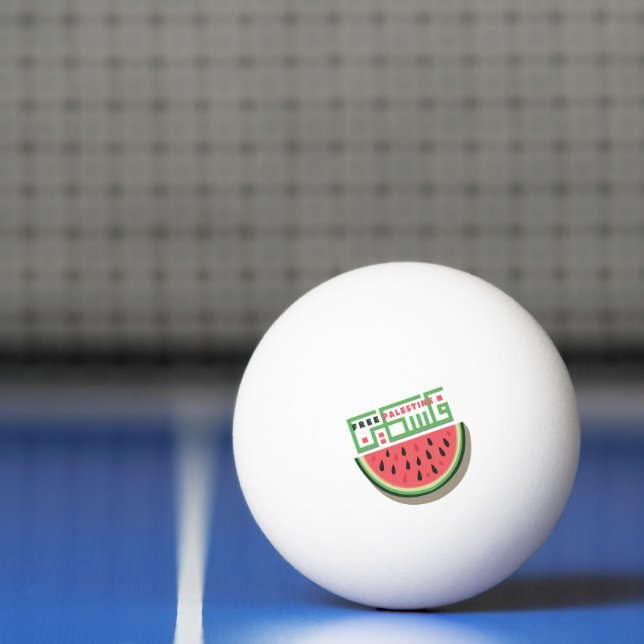 PELOTA DE PING PONG SANDÍA PALESTINA LIBRE (Neto)