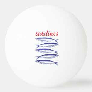 Pelota De Ping Pong Sardinas