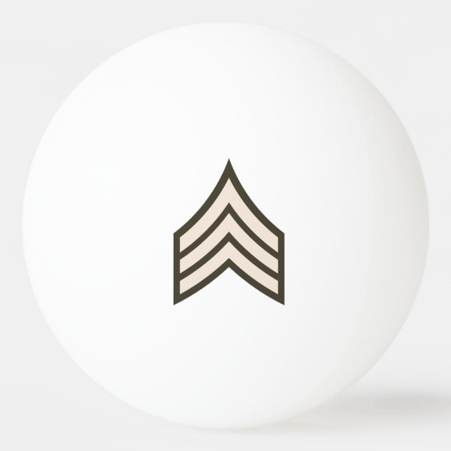 Pelota De Ping Pong Sargento del ejército (Anverso)