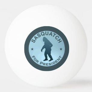 Pelota De Ping Pong Sasquatch Para Presidente