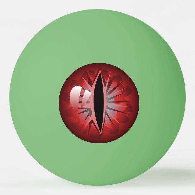 Pelota De Ping Pong Scary Red Eyes Ping Pong Ball Eyeballs (Anverso)