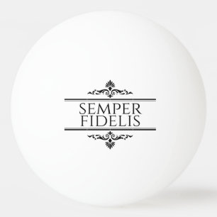 Pelota De Ping Pong Semper Fidelis