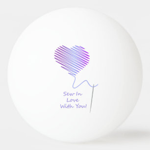 Pelota De Ping Pong Sew en amor contigo