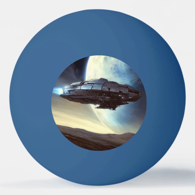 Pelota De Ping Pong SF Orbiting Spaceship (2) (Anverso)