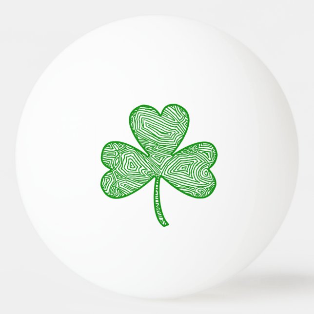 Pelota De Ping Pong Shamrock (Anverso)