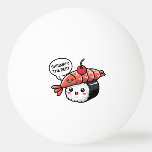 Pelota De Ping Pong shrimply el mejor sushi kawaii