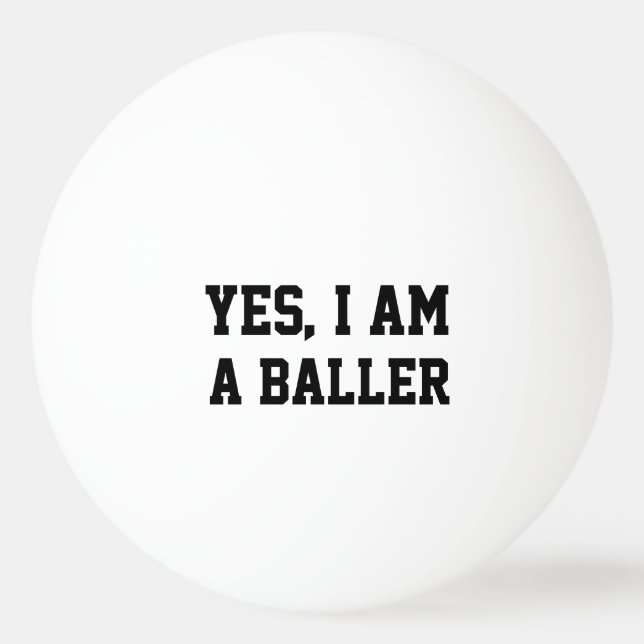 Pelota De Ping Pong Sí, soy un crack (Anverso)