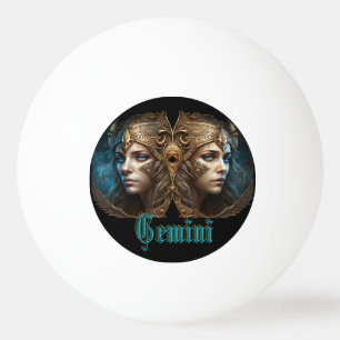 Pelota De Ping Pong Signo zodiacal Géminis