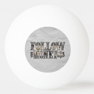 Pelota De Ping Pong Sigue el dinero ~ Bill