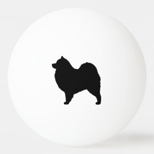 Pelota De Ping Pong Silueta de Samoyedo