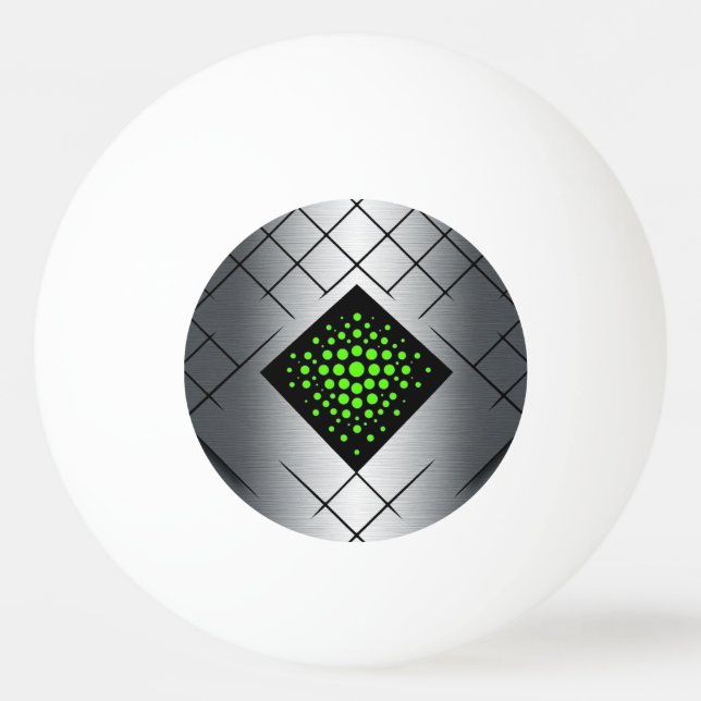 Pelota De Ping Pong Silver Pong Beat (Anverso)
