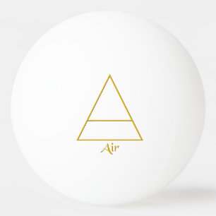 Pelota De Ping Pong Símbolo de elemento aéreo de Pagan caído