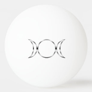 Pelota De Ping Pong Símbolo de la Triple Diosa de Pagan Caída