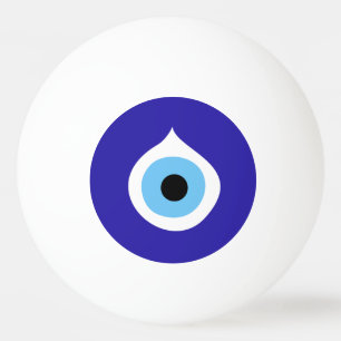 Pelota De Ping Pong símbolo de mal ojo antiguo nazar fatima talisman 