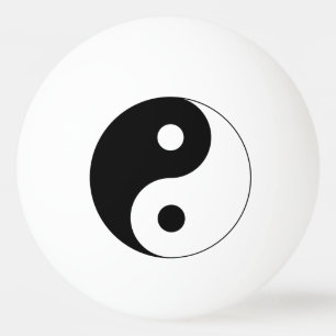 Pelota De Ping Pong Símbolo Yin Yang espiritual