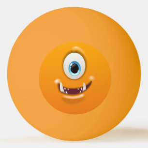 Pelota De Ping Pong Simley Monstruo de un Ojo Personalizado