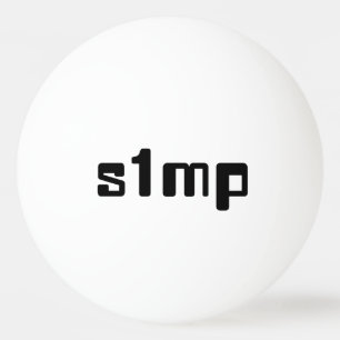 Pelota De Ping Pong Simp número uno