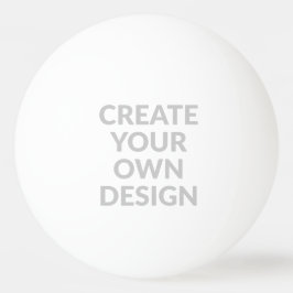Pelota De Ping Pong Simply - Create Your Own 