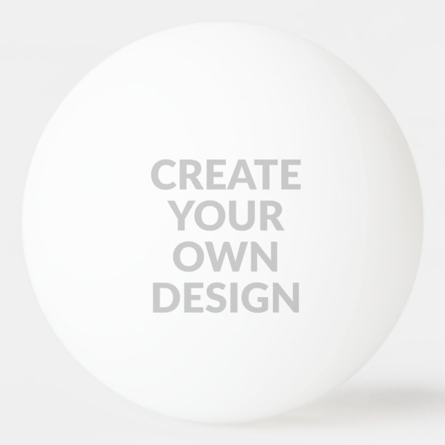 Pelota De Ping Pong Simply - Create Your Own  (Anverso)