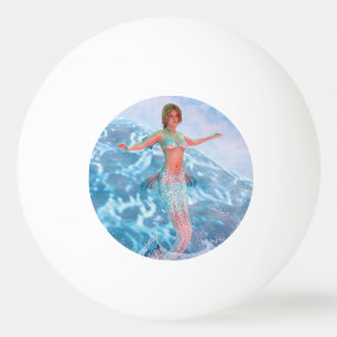 Pelota De Ping Pong Sirena Fantasía