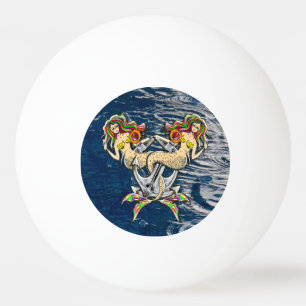 Pelota De Ping Pong Sirenas aferradas - Diseño Náutico para los amante