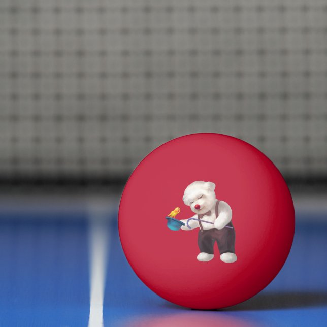 Pelota De Ping Pong Smile Pup: Magical Circus Magician Bichon (Neto)