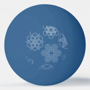 Pelota De Ping Pong Snowflake