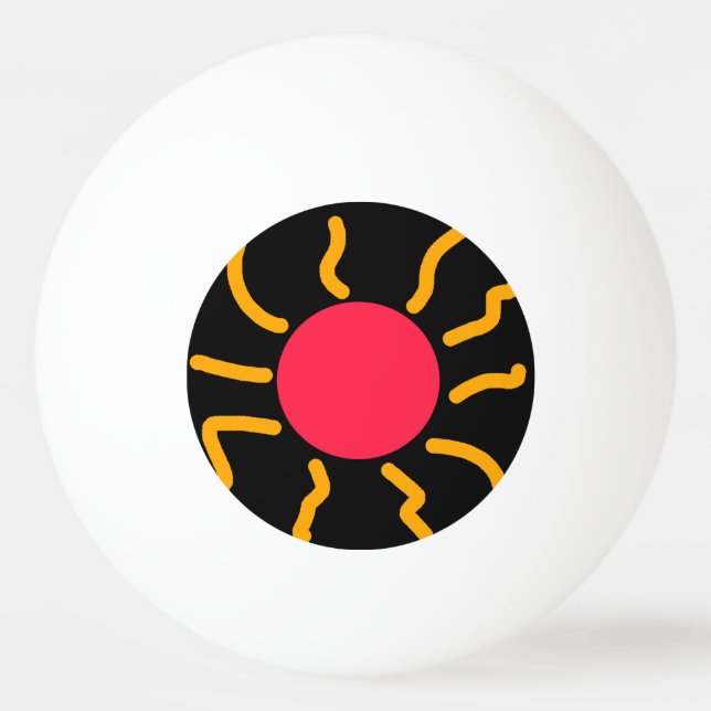 Pelota De Ping Pong Sol corto (Anverso)
