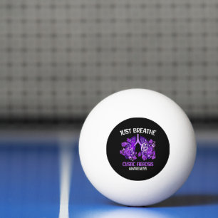 Pelota De Ping Pong Solo Respira Conciencia sobre Fibrosis Quística