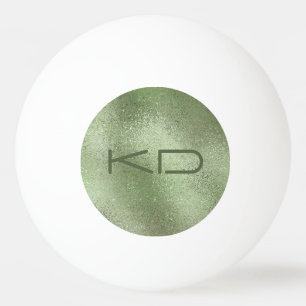 Pelota De Ping Pong Sombreado textura iridiscente verde claro