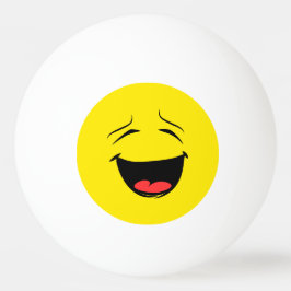 Pelota De Ping Pong Sonriente Emoji de cara feliz
