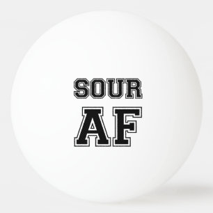 PELOTA DE PING PONG SOUR AF