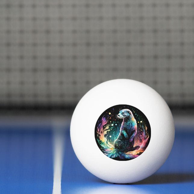 Pelota De Ping Pong Spectrum Edge: Las nutrias brillan (Neto)