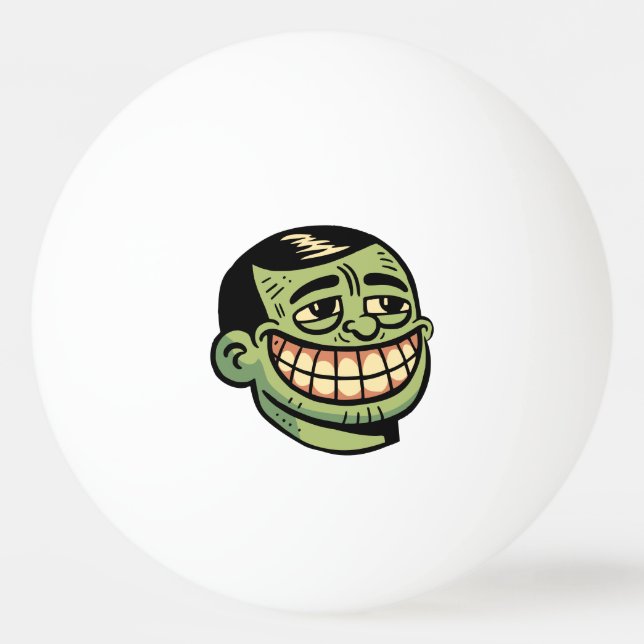 Pelota De Ping Pong Sr Verde (Anverso)